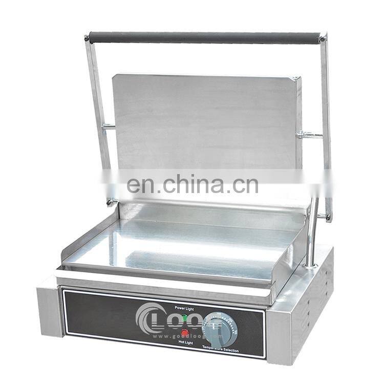 Commercial kitchen equipment Japanese snack machine electric cast iron griddle/teppanyaki for sale