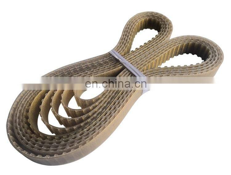 PU Truly Endless Transparent Color Timing Belt toothed Timing Belt