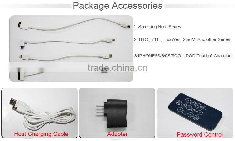 Mobile phone display stand holder cellphone burglar alarm for anti-theft phone display security