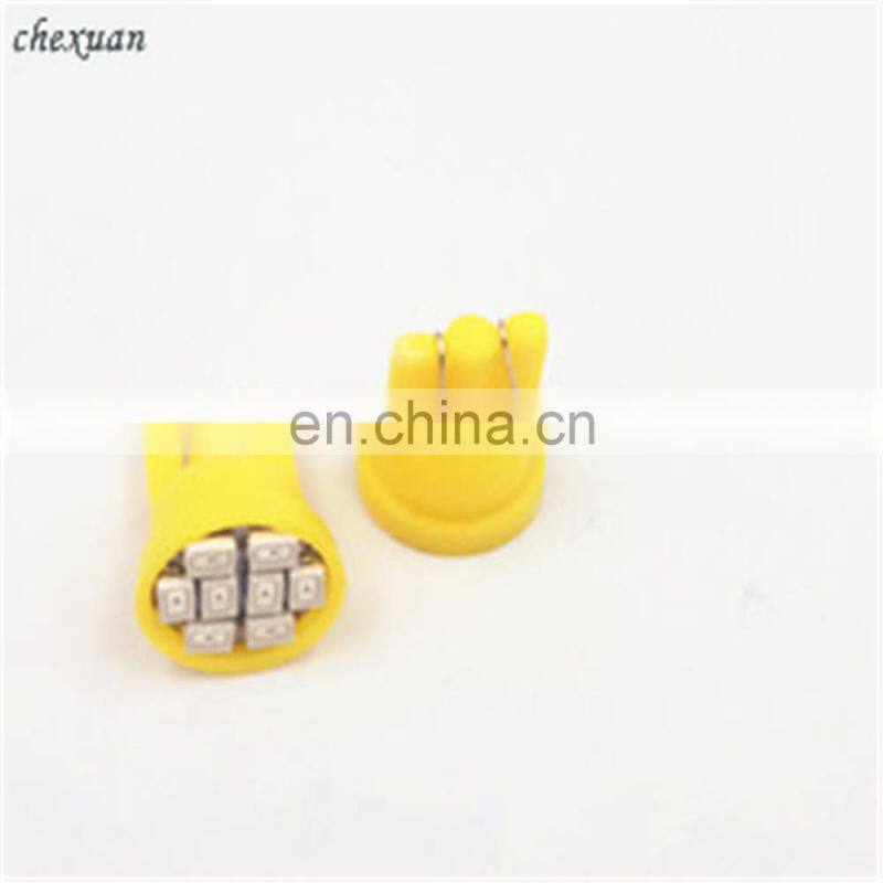 Carest 10Pcs Led T10 8 smd 1206 8leds 8SMD Car signal LED Light 194 168 192 W5W 3020 12v Auto Wedge Lighting DC