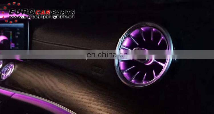 W213 air vents fit for E-class 2017-2019year W213 interior air aimbient vents for E-class