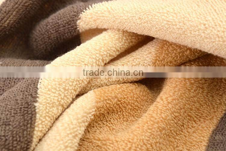 Factory direct sale cotton stain jacquard thick face towel