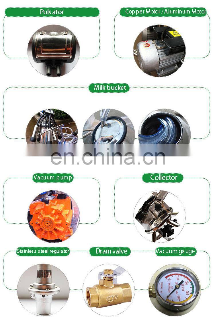 YS-9J-II Vacuum Pump Cow Milking Machine Price