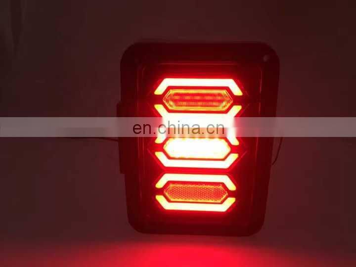 High quality For jeep for wrangler LED taillight for Jeep JK For wrangler 2007-2015 light car  US edition / Euro edition