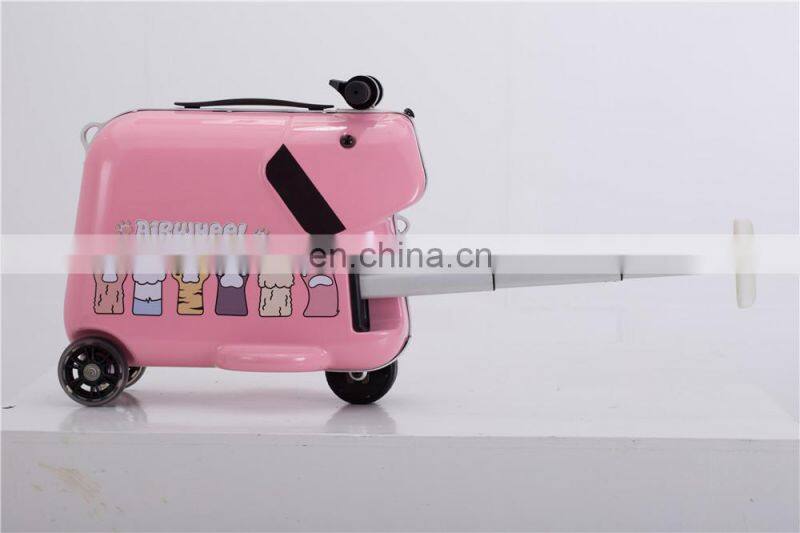 new mini suitcase luggage children's e l ectric riding suitcase