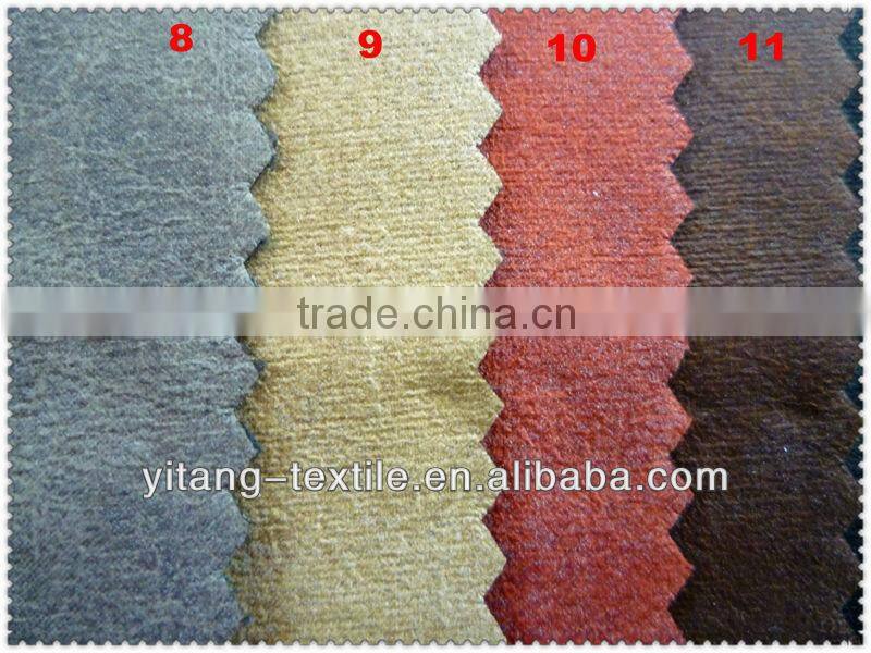 Leather embrossing leatherette/fake leather fabric