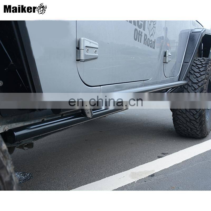 New car 4 Doors running board for jeep wrangler JK/JL 2018 cobra series running guards for JK unlimited rock sliders