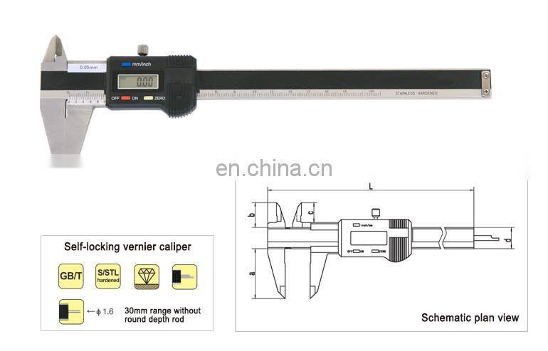 MEDFUTURE 0-300mm Digital Calipers with Cursor