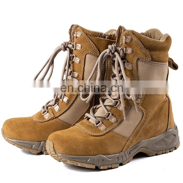 China Supply OEM Cheap Breathable Durable mens military desert swat storm boots