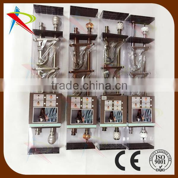 Supply High quality different cast Iron curtain pole/rod wholesale