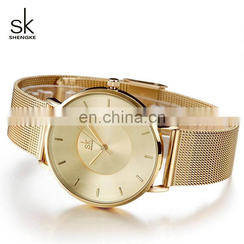 SHENGKE Luxury Jewelry Watches Bracelets & Bangles Watch Earring Necklace Jewelry Findings&Components K0039L12
