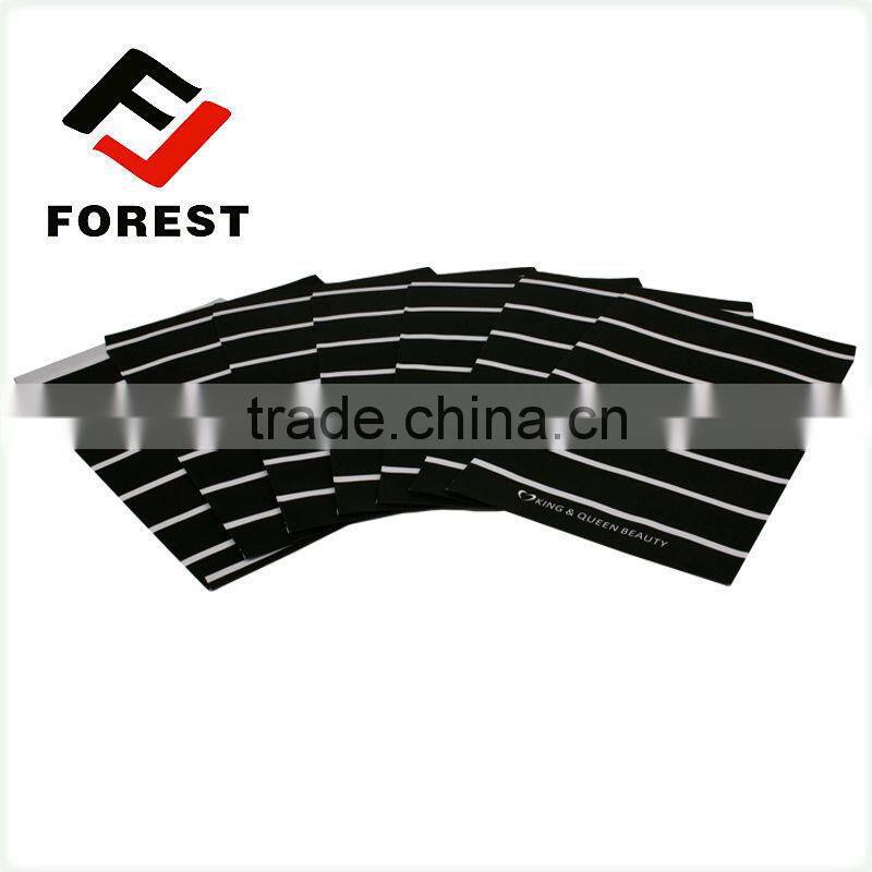 Striped paper bags printing and paper storage bags