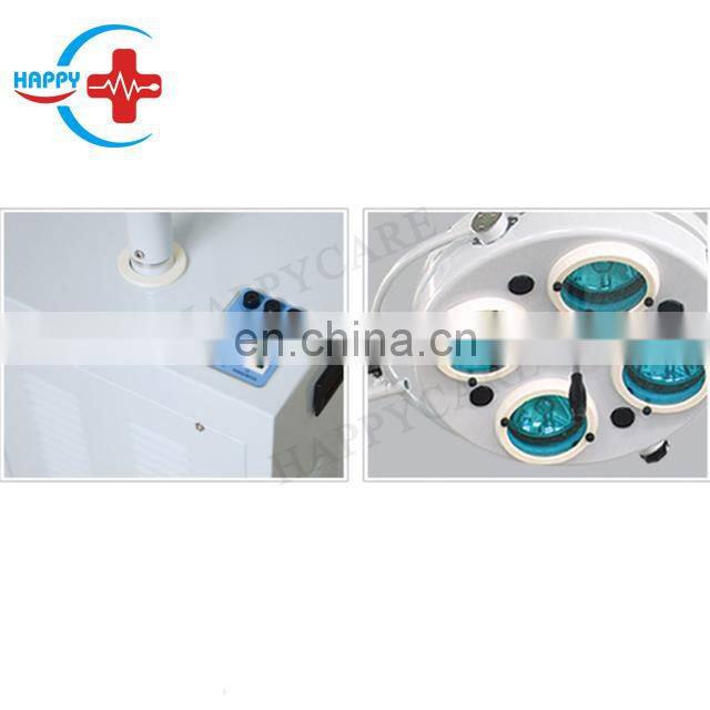 HC-I015 Battery operated surgical Hole type shadowless operating lamp with 4 lamps  with battery