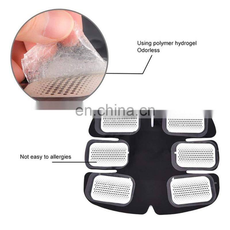 Hydrogel Pads Abdominal Gel Fitness Equipment Machine Stickers Blue