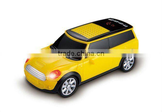 Wireless Mini music car speaker with LED