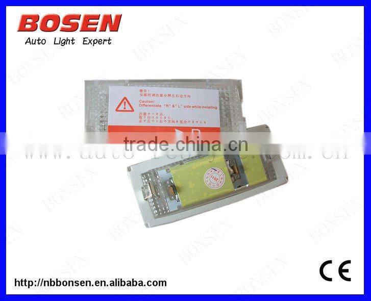 free shipping BMW E46 4D led license plate led lamp
