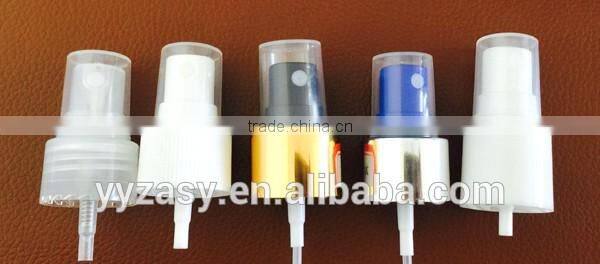2016 New mini pressure sprayer aluminum gold plastic cap non-spill transprant sprayer bottle pump water sprayer high quality