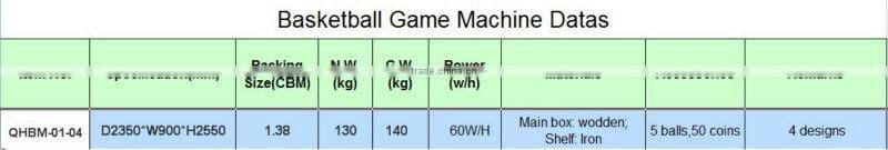 maquina de basketball/maquina de baloncesto Slam Dunk machine