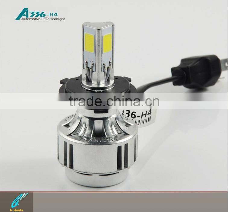 B-deals 12 month warranty car LED lighting, h4 h11 h13 9006 9007LED headlight,A336 led headlight conversion kit
