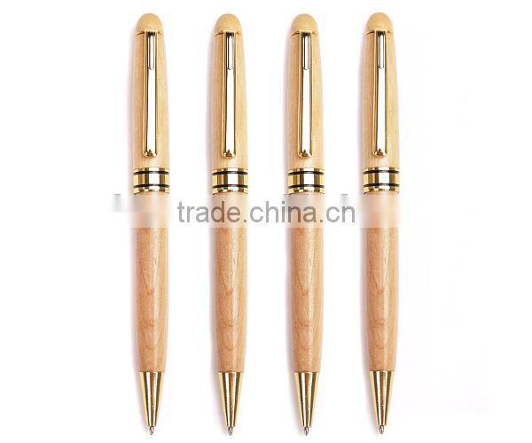 industrial price slap-up present wooden ball pen for office writing