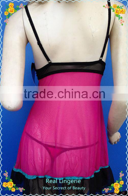 Sexy Embroidery Lace Babydolls