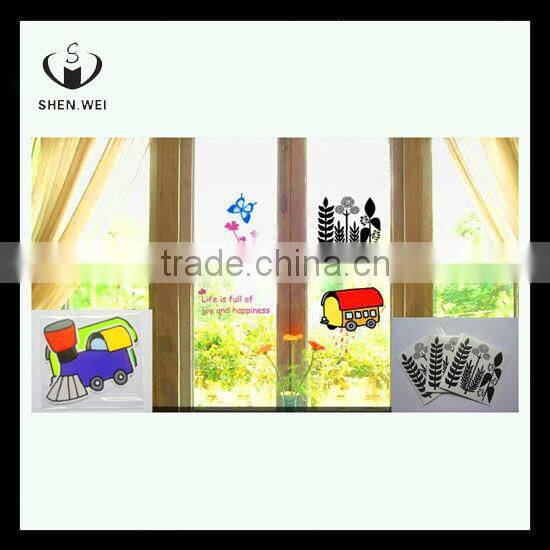 gel one way vision pvc window sticker