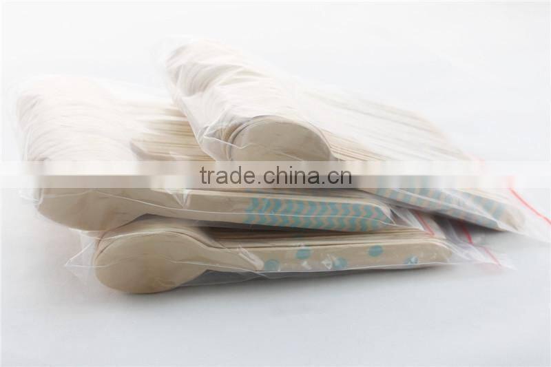 Colorful Mini Wooden Knife/Spoon/Fork Flatware For Party