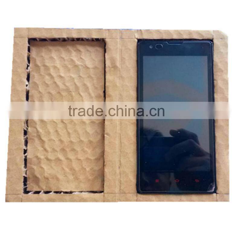 100% Recyclable Material Structural Honeycomb Paper Board For Cellphone Packaging