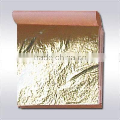 best selling china imitation gold leaf factory price