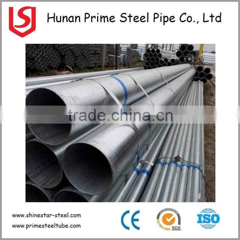 large diameter galvanized steel spiral steel pipe on sale