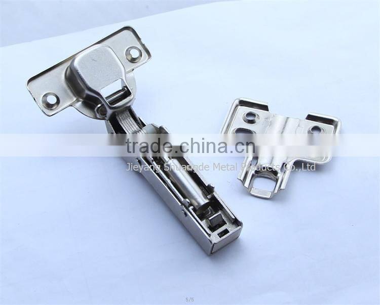 Half Overlay door iron hinge kitchen cabinet hydraulic hinge