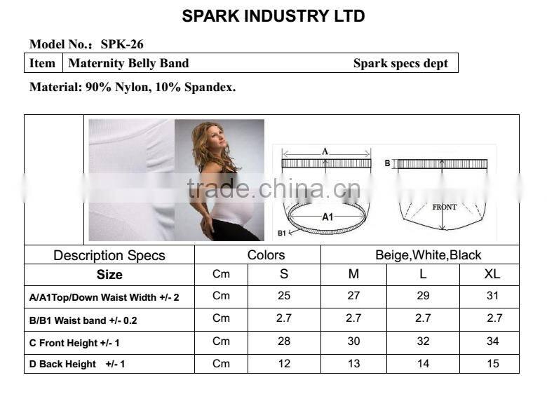 New Pregnancy Maternity Abdominal & Back Support Strap Belt Belly Band (3 models)