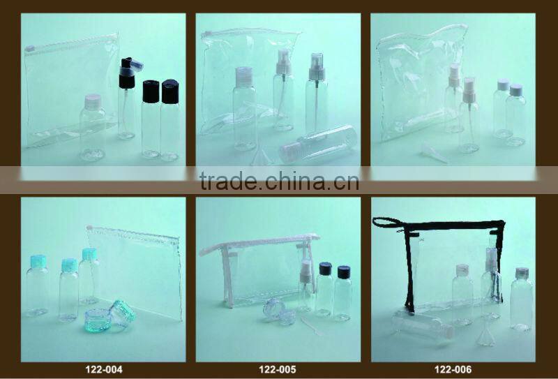 Plastic Travel Bottle Set