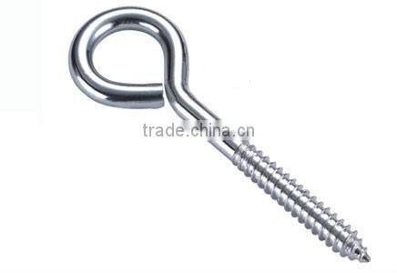 Steel electric galvanized wood Screw Eye Bolt in China rigging hardware manufacturer