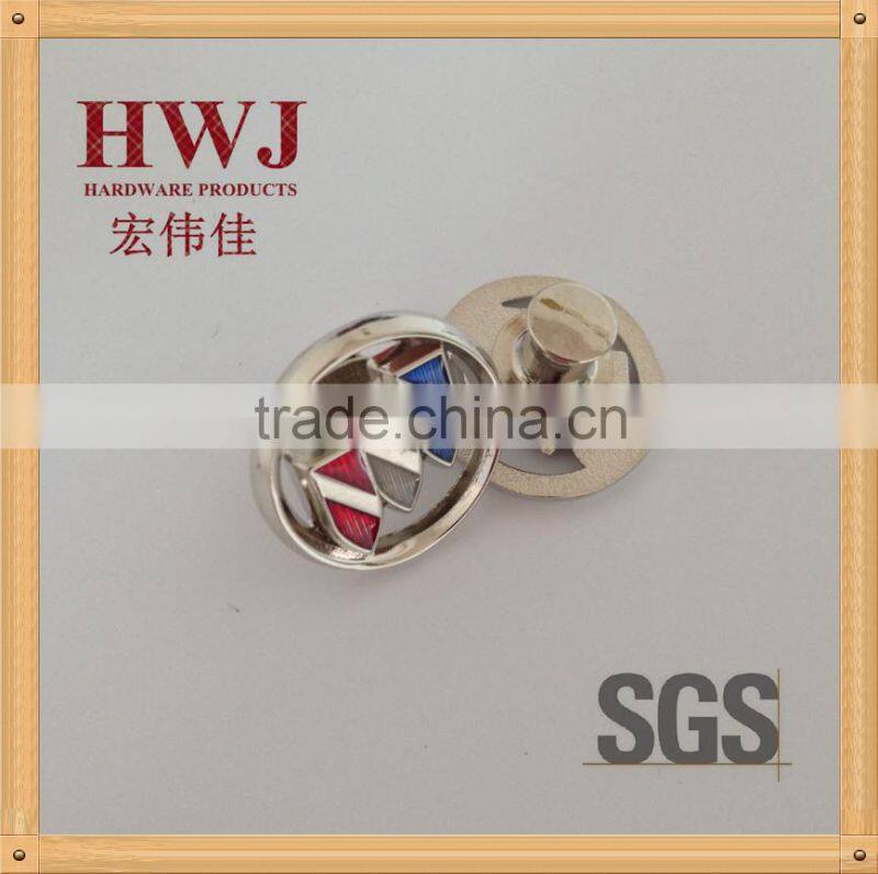 custom enamel filled car logo metal badge