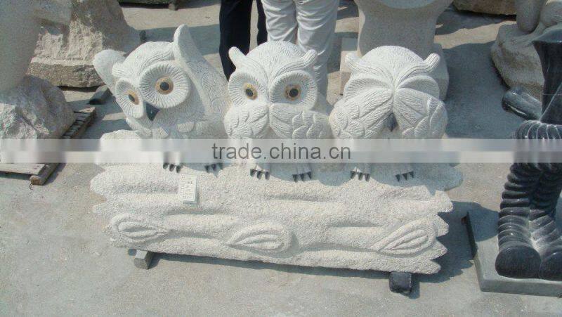 outdoor granite stone sculpture