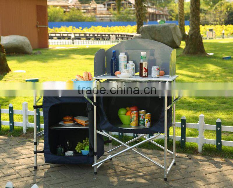 Outdoor Aluminum Camping cupboard cabnit