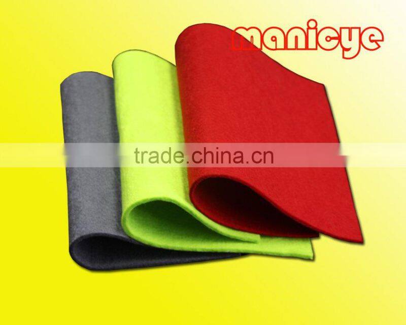 100% polyester hard and thick n