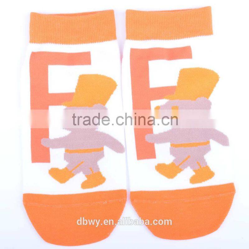 comfortable cute candy color animal pattern children tube socks for girls and boys