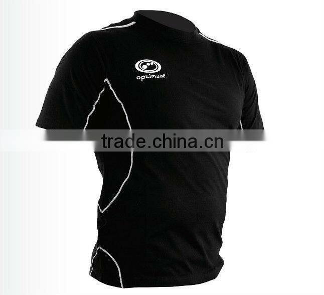 High Quality Mens Custom Made Cool-looking but Cheap T-shirt that made of 100% cotton with Custom Emb Logo Welcomed