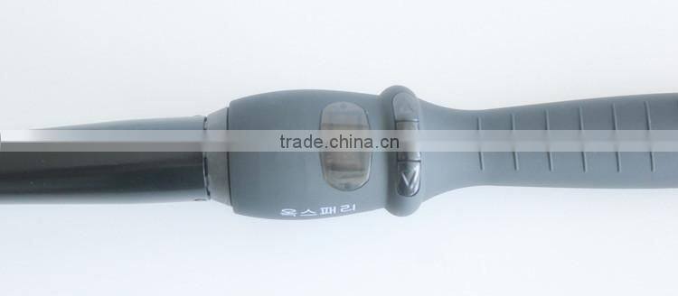 Hair styling curling iron LCD Hair curling wand