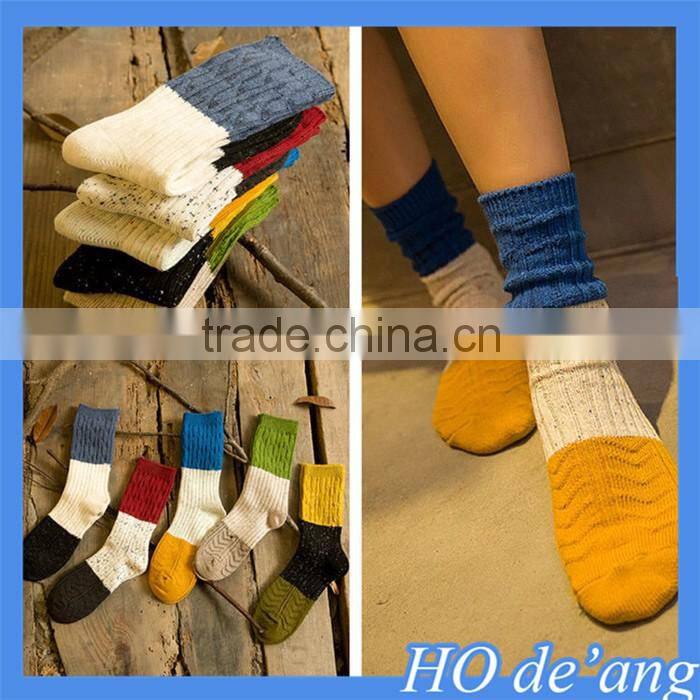 Hogift 2016 hot selling new retro socks women teen tube socks women socks wholesale MHo-220