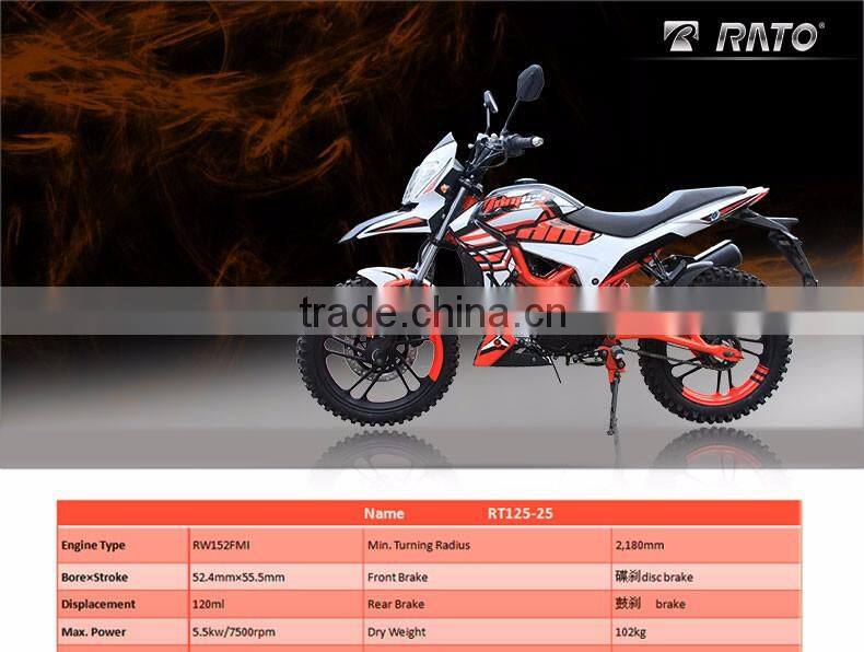 chinese factory and competitive price RT125-25 motorcycle for sale