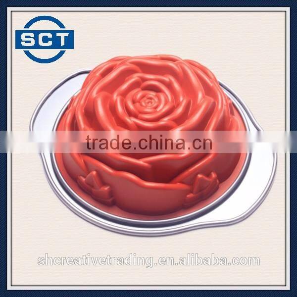 High Temperature Resistance Rose Shape Cake Baking Tools Cakes Mould