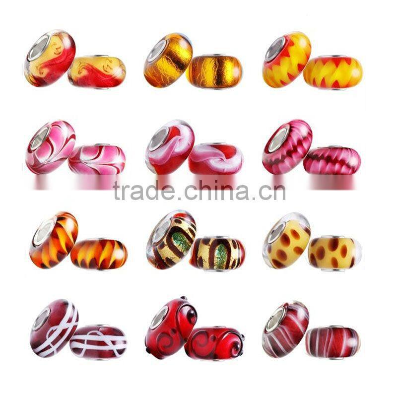 2013 New Design Murano glass beads for bracelet