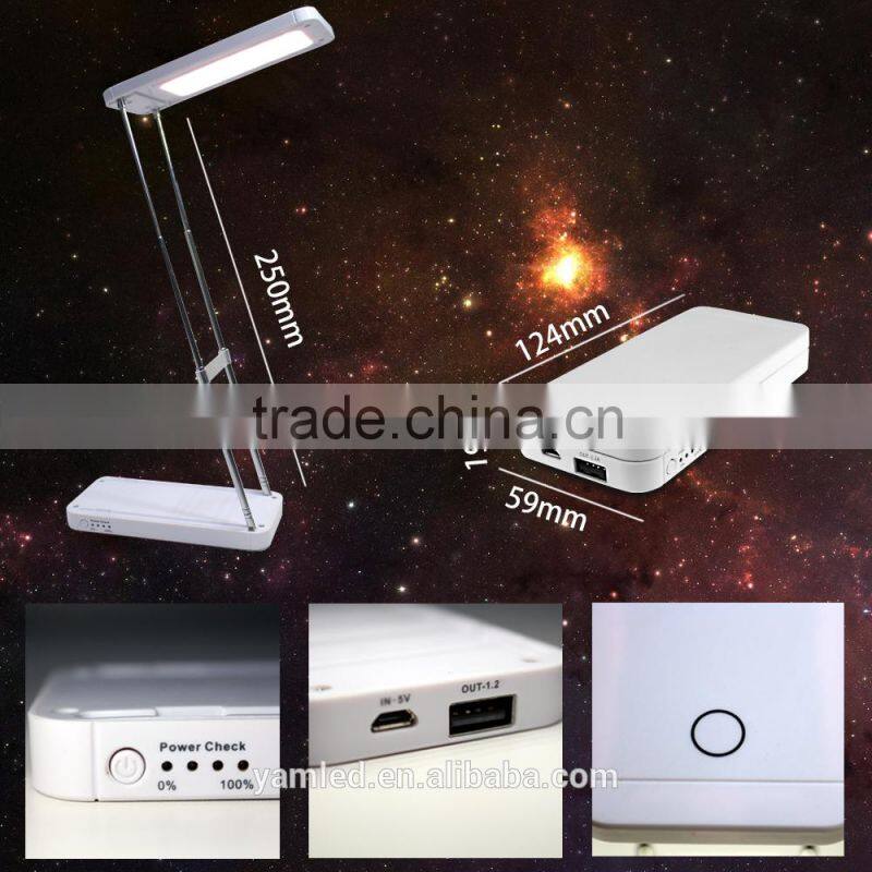 Professional folding desktop led reading lamp Folding Dimmable Led Desk Lamp