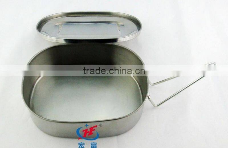 stainless steel preschool salad lunch box from china 2015