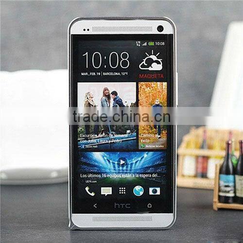 New Ultra Thin 0.7mm Aluminum Alloy Bumper Mobile Phone Case Cover Fits For HTC ONE M7