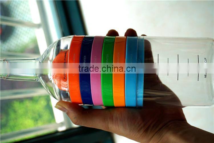 F1713 Plastic bin 8 kitchen tool like bottle,kitchen tool seen on TV