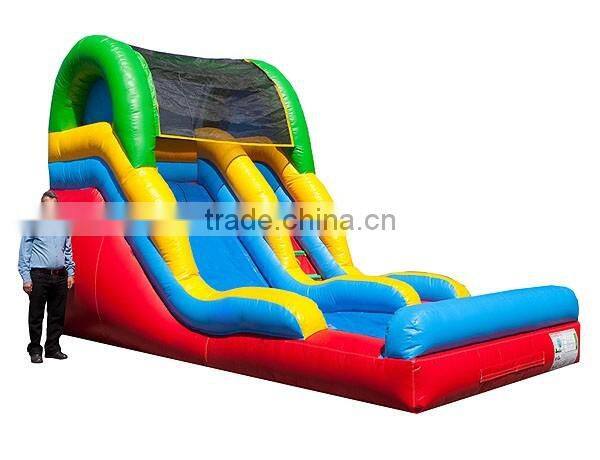 low price kids inflatable water slide backyard for party use